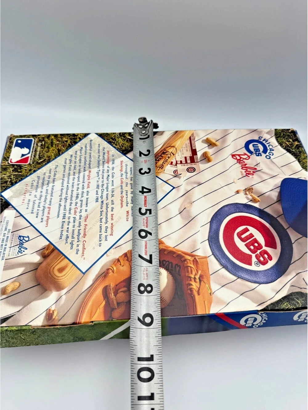 Vintage 1999 Collector Edition Chicago Cubs Barbie doll by Mattel